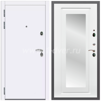 Входная дверь Армада Кварц ФЛЗ-120 Ясень белый 16 мм