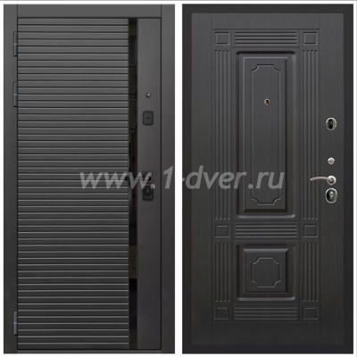 Входная дверь Армада Каскад black ФЛ-2 Венге 16 мм