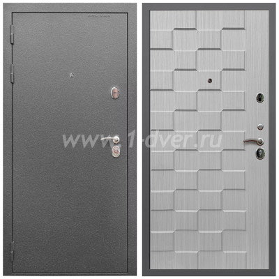 Входная дверь Армада Оптима Антик серебро ОЛ-39 Лиственница бежевая 16 мм