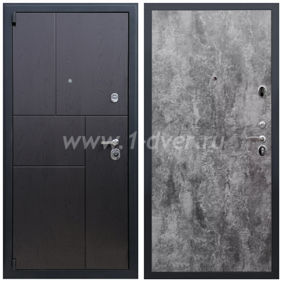 Входная дверь Армада Бастион ПЭ Цемент темный 6 мм