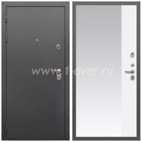 Входная дверь Армада Гарант ФЛЗ-Панорама-1 Белый матовый 16 мм - глухие металлические двери (входные) с установкой