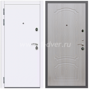 Входная дверь Армада Кварц ФЛ-140 Беленый дуб 6 мм - трехконтурные двери с установкой