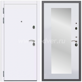 Входная дверь Армада Кварц ФЛЗ-Пастораль Белый матовый 16 мм - глухие металлические двери (входные) с установкой