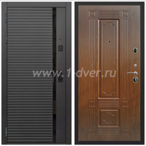 Входная дверь Армада Каскад black ФЛ-2 Мореная береза 16 мм - входные двери российского производства с установкой