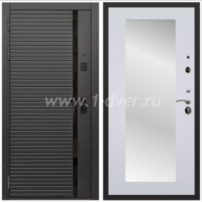 Входная дверь Армада Каскад black ФЛЗ-Пастораль Ясень белый 16 мм - глухие металлические двери (входные) с установкой
