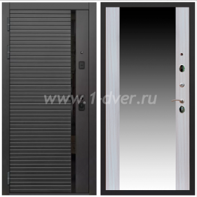 Входная дверь Армада Каскад black СБ-16 Сандал белый 16 мм - глухие металлические двери (входные) с установкой