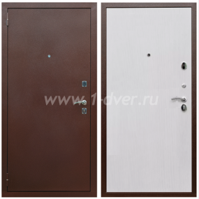 Входная дверь Армада Комфорт ПЭ Белый ясень 6 мм - металлические двери эконом класса с установкой