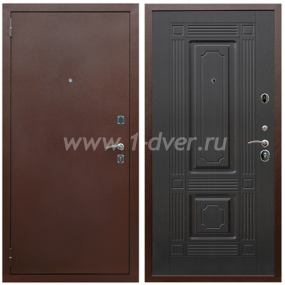 Входная дверь Армада Комфорт ФЛ-2 Венге 6 мм - металлические двери эконом класса с установкой