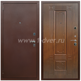 Входная дверь Армада Комфорт ФЛ-2 Моренная береза 6 мм - металлические двери эконом класса с установкой