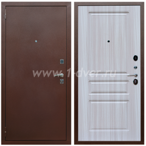 Входная дверь Армада Комфорт ФЛ-243 Сандал белый 16 мм - легкие металлические двери с установкой