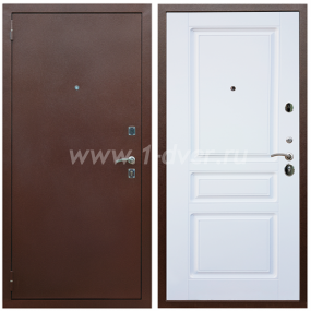 Входная дверь Армада Комфорт ФЛ-243 Белый матовый 16 мм - входные металлические утепленные двери с установкой
