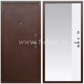 Входная дверь Армада Комфорт ФЛЗ-Панорама-1 Белый матовый 16 мм - входные металлические утепленные двери с установкой