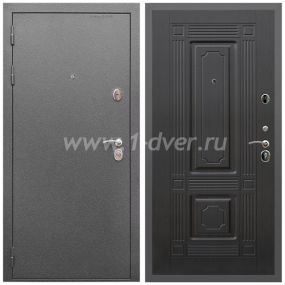 Входная дверь Армада Оптима Антик серебро ФЛ-2 Венге 6 мм - металлические двери 1,5 мм с установкой
