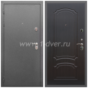 Входная дверь Армада Оптима Антик серебро ФЛ-140 Венге 6 мм - металлические двери 1,5 мм с установкой