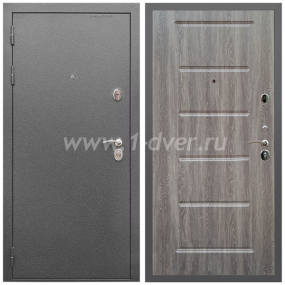 Входная дверь Армада Оптима Антик серебро ФЛ-39 Дуб филадельфия графит 16 мм - металлические двери 1,5 мм с установкой