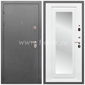 Входная дверь Армада Оптима Антик серебро ФЛЗ-120 Ясень белый 16 мм - входные двери в коридор с установкой