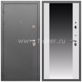 Входная дверь Армада Оптима Антик серебро СБ-16 Белый матовый 16 мм - входные двери в коттедж с установкой