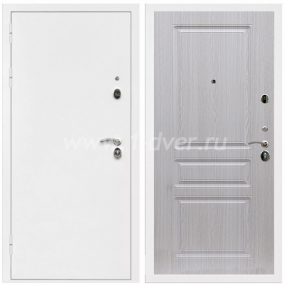 Входная дверь Армада Оптима Белая шагрень ФЛ-243 Беленый дуб 16 мм - антивандальные входные двери с установкой