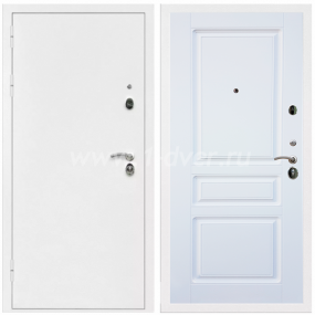 Входная дверь Армада Оптима Белая шагрень ФЛ-243 Белый матовый 16 мм - входные двери российского производства с установкой