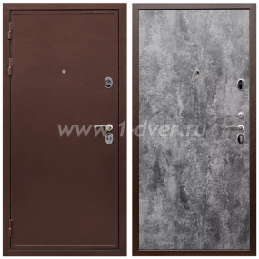 Входная дверь Армада Престиж Антик медь ПЭ Цемент темный 6 мм - классические входные двери с установкой