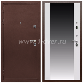 Входная дверь Армада Престиж Антик медь СБ-16 Белый матовый 16 мм - входные двери российского производства с установкой