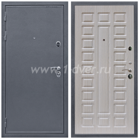 Входная дверь Армада Престиж Антик серебро ФЛ-183 Сандал белый 16 мм - антивандальные входные двери с установкой
