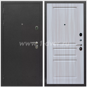 Входная дверь Армада Престиж Черный шелк ФЛ-243 Сандал белый 16 мм - антивандальные входные двери с установкой