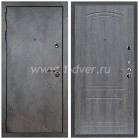 Входная дверь Армада Лофт ФЛ-138 Дуб филадельфия графит 6 мм - входные двери нестандартных размеров с установкой