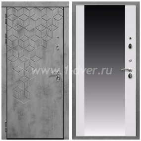 Входная дверь Армада Квадро СБ-16 Белый матовый 16 мм - входные двери Хай Тек с установкой