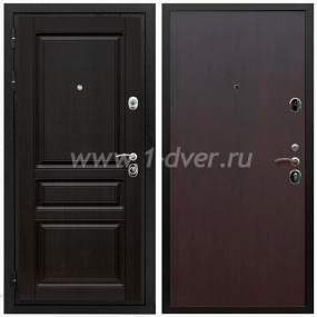 Входная дверь Армада Премиум-Н ПЭ Венге 6 мм - входные коричневые двери с установкой