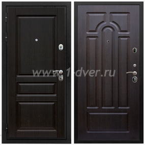 Входная дверь Армада Премиум-Н ФЛ-58 Венге 6 мм - входные коричневые двери с установкой