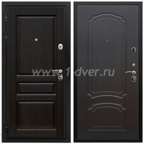Входная дверь Армада Премиум-Н ФЛ-140 Венге 6 мм - входные коричневые двери с установкой
