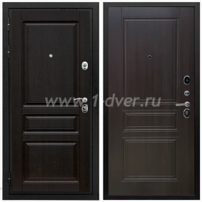 Входная дверь Армада Премиум-Н ФЛ-243 Эковенге 6 мм - входные коричневые двери с установкой