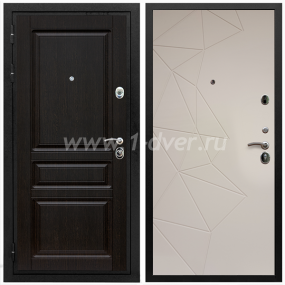 Входная дверь Армада Премиум-Н ФЛ-139 Какао нубук софт 16 мм - входные коричневые двери с установкой