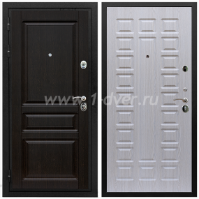 Входная дверь Армада Премиум-Н ФЛ-183 Беленый дуб 16 мм - входные двери для загородного дома с установкой