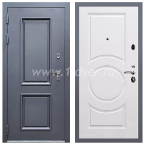 Входная дверь Армада Корса-2 МС-100 Белый матовый 16 мм - элитные входные двери с установкой