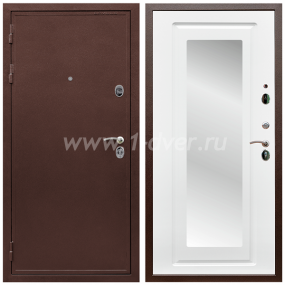 Входная дверь Армада Престиж 2 Антик медь ФЛЗ-120 Ясень белый 16 мм - входные двери для загородного дома с установкой
