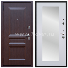 Входная дверь Армада Экстра ФЛЗ-Пастораль Ясень белый 16 мм - металлические двери с зеркалом с установкой