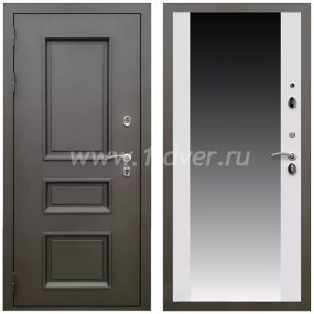 Входная дверь Армада Термо Корса (Фаренгейт) СБ-16 Белый матовый 16 мм - готовые металлические двери с установкой