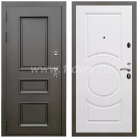 Входная дверь Армада Термо Корса (Фаренгейт) МС-100 Белый матовый 16 мм - входные двери в квартиру с установкой