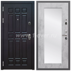 Входная дверь Армада Гарант Венге ФЛ-33 ФЛЗ-Пастораль Бетон светлый 16 мм - металлические двери с зеркалом с установкой