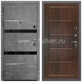 Входная дверь Армада Гарант Торос графит ФЛС-25 ФЛ-39 Венге 6 мм - входные двери российского производства с установкой