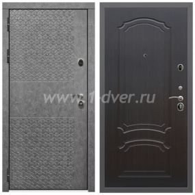 Входная дверь Армада Гарант Штукатурка графит ФЛ-502 (без стекла) ФЛ-140 Венге 6 мм - входные двери российского производства с установкой