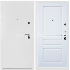Входная дверь Армада Престиж ФЛ-243 Белый матовый 16 мм - наружные металлические утепленные двери с установкой