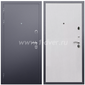 Входная дверь Армада Люкс Антик серебро ПЭ Белый ясень 6 мм - недорогие входные двери с установкой