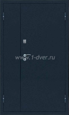 Входная дверь двухстворчатая с МДФ ДД-61