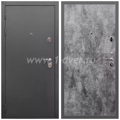 Входная дверь Армада Гарант ПЭ Цемент темный 6 мм