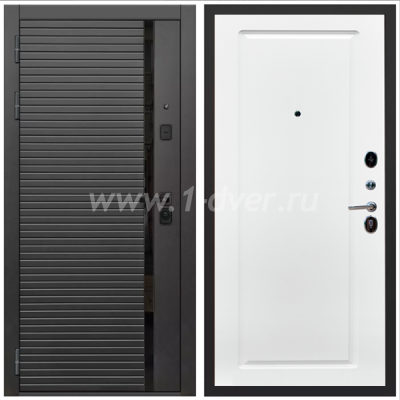 Входная дверь Армада Каскад black ФЛ-119 Ясень белый 16 мм