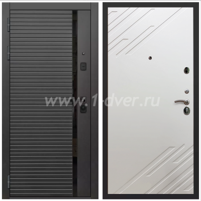Входная дверь Армада Каскад black ФЛ-143 Шате крем 16 мм