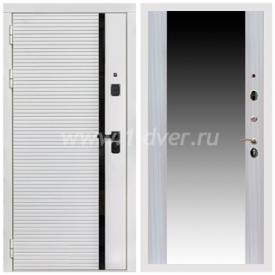 Входная дверь Армада Каскад white СБ-16 Сандал белый 16 мм